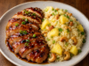 Chicken Teriyaki with Cashew Pineapple Rice Recipe