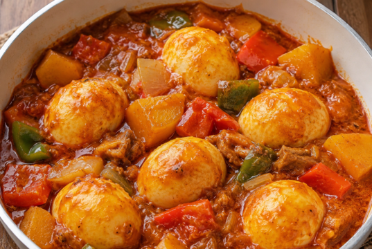 Egg Caldereta Recipe