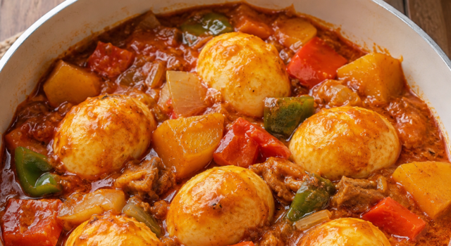 Egg Caldereta Recipe