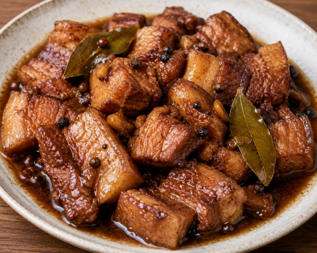 Chicken or Pork Adobo – Recipe