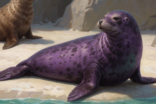 A Seal Turned Purple, and Nobody Knew Why